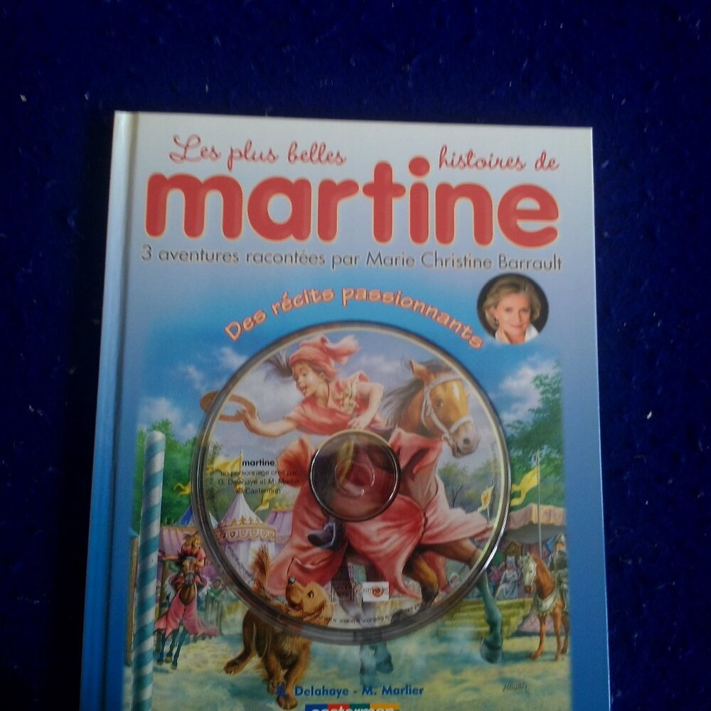 Martine des recits passionnants Vol 4 by Delahaye French 2007 New Hardcover CD